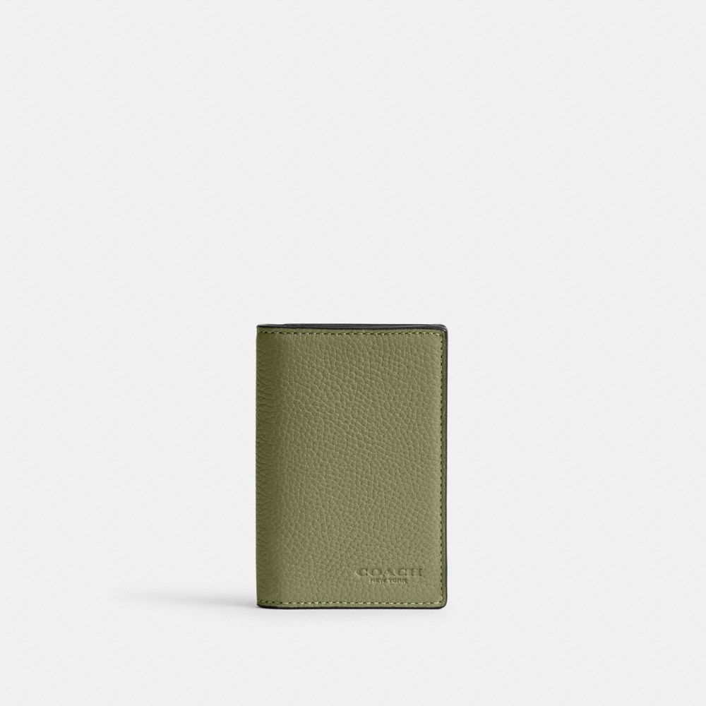 Estojo De Cartão Coach Bifold Card Case Masculino Multicoloridas | QJPXRFV-06