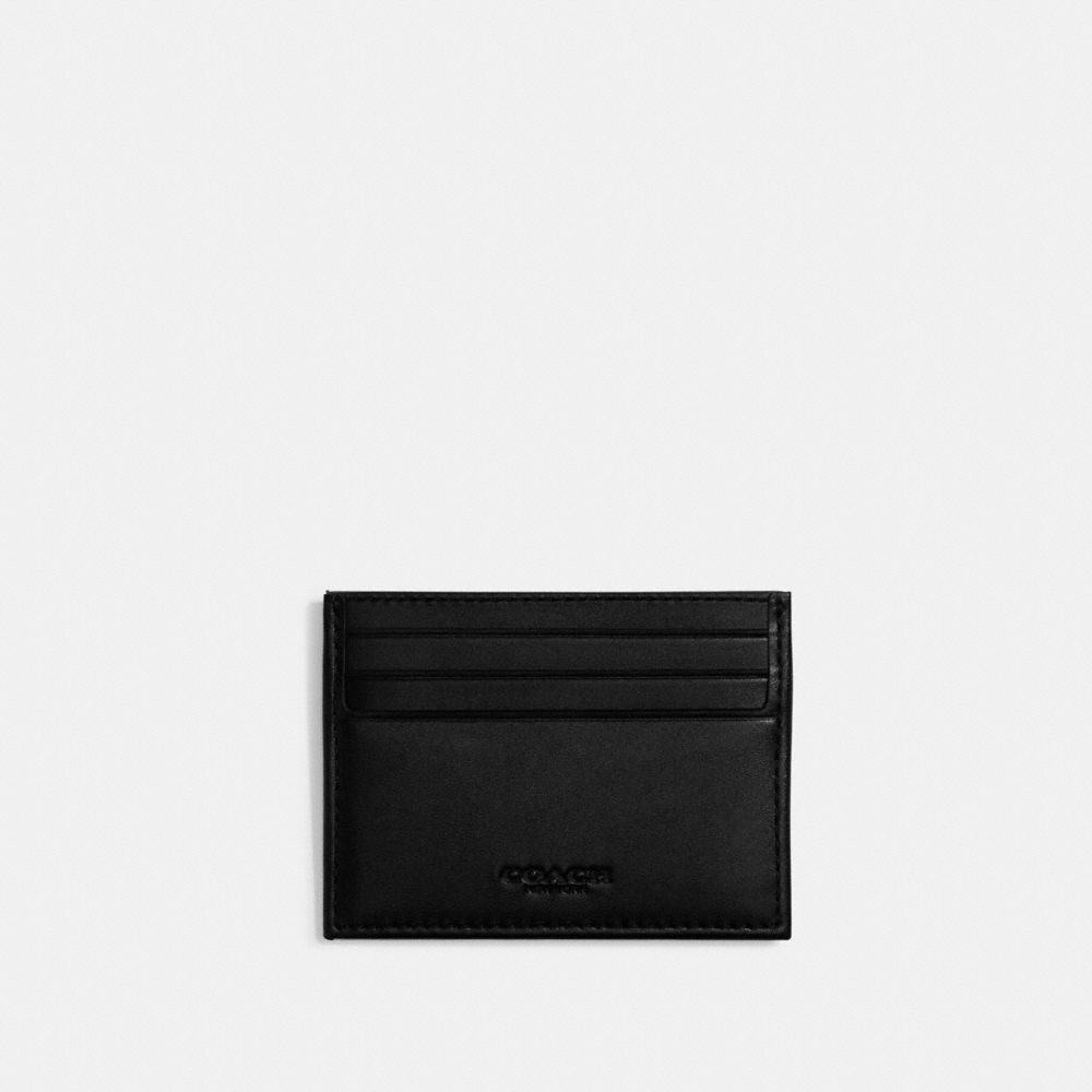 Estojo De Cartão Coach Card Case In Signature Jacquard Masculino Cinzentas Pretas | TWRFBXI-93